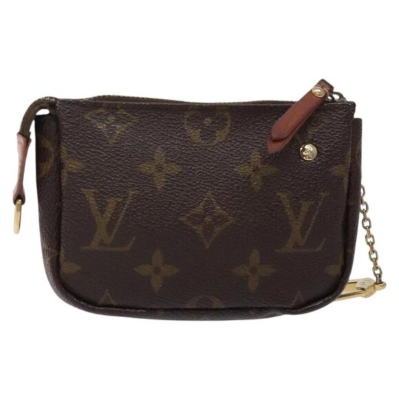 LOUIS VUITTON Monogram Label Collection Trousse Cre Pouch M63800 LV Auth 131828 - Picture 2 of 16